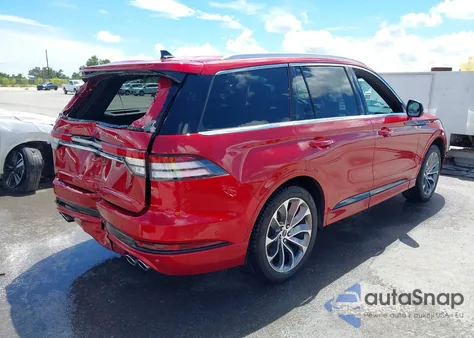 2021 Lincoln Aviator Grand Touring из США, поврежденный, VIN 5LMYJ8XY4MNL01480